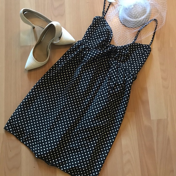 NWT - Polkadot tie-front Babydoll - Picture 2 of 2